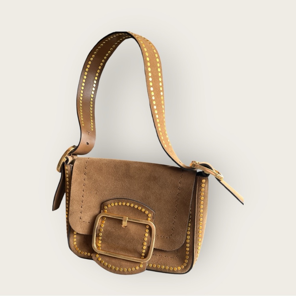 Tory Burch suede “Sawyer” shoulder bag